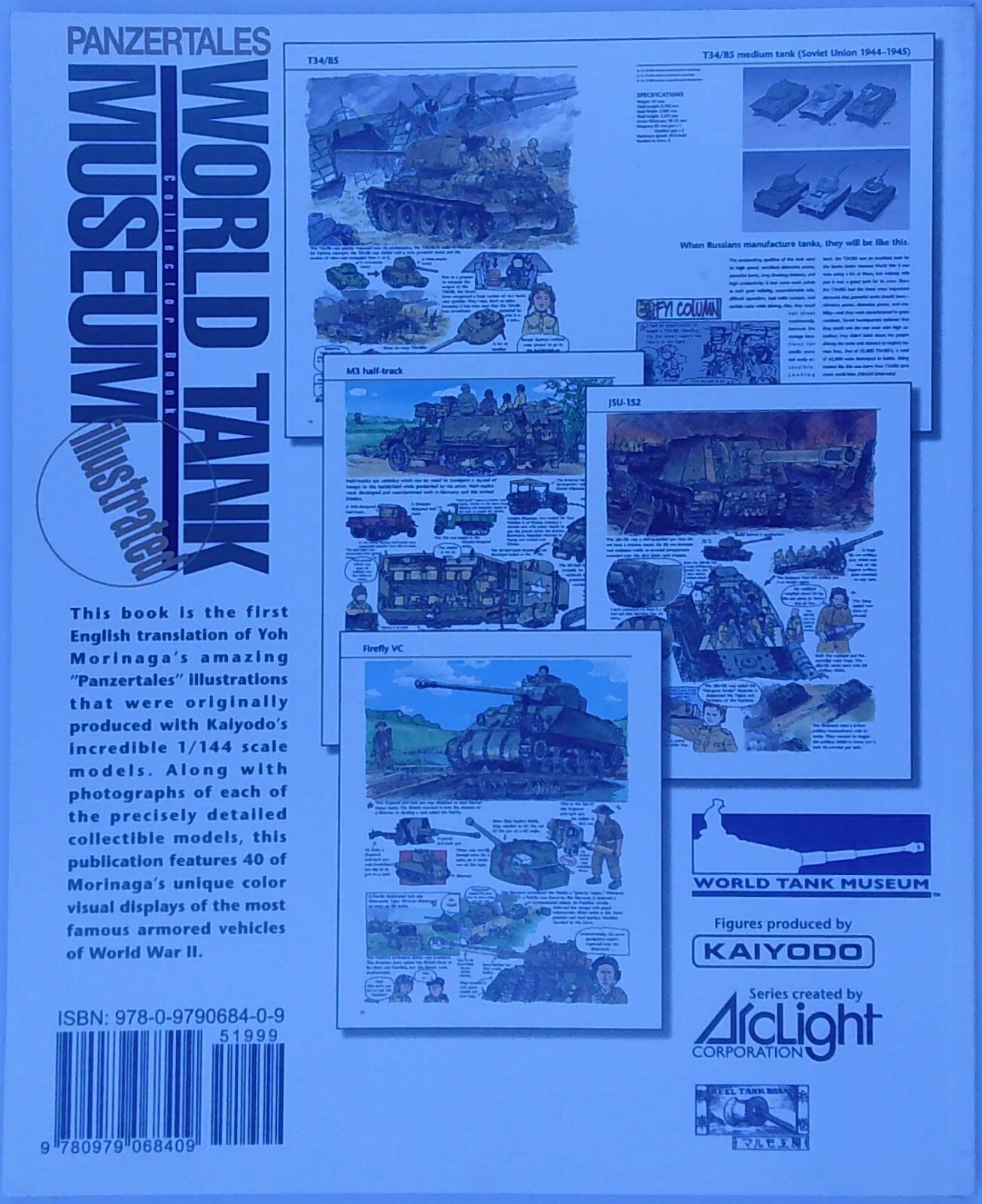 PANZERTALES WORLD TANK MUSEUM: COLLECTOR BOOK ARCLIGHT CORP