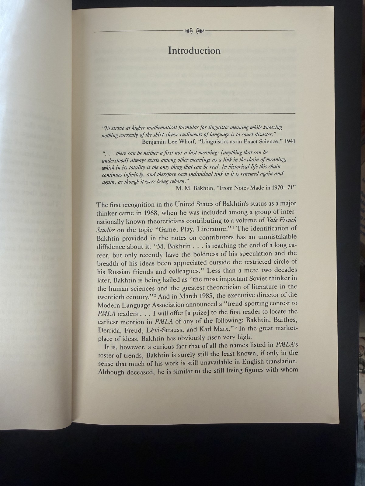 Speech Genres & Other Late Essays M.M. Bakhtin 1987 University of Texas Press