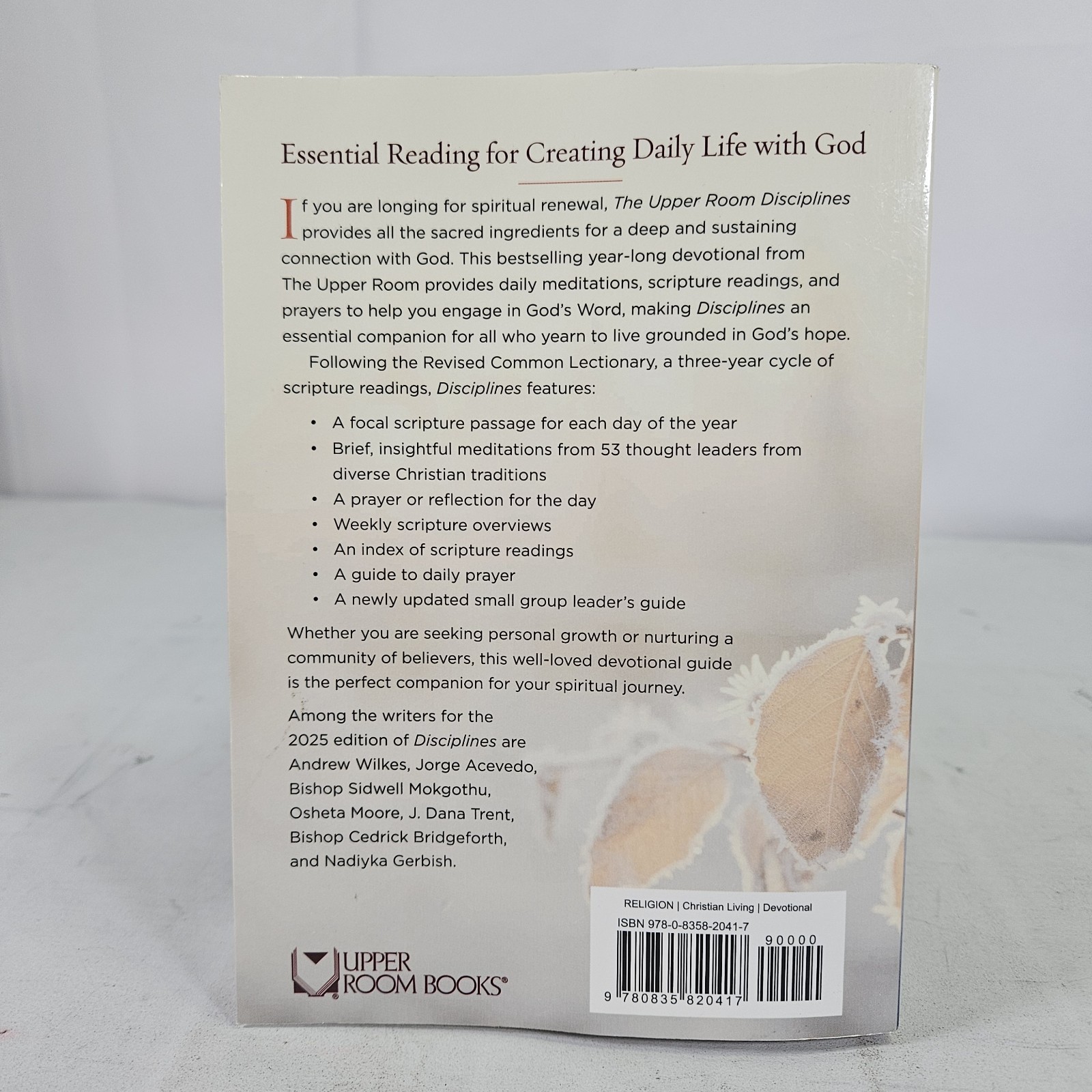 Upper Room Disciplines 2025 : A Book of Daily Devotions by The Upper Room (2024,