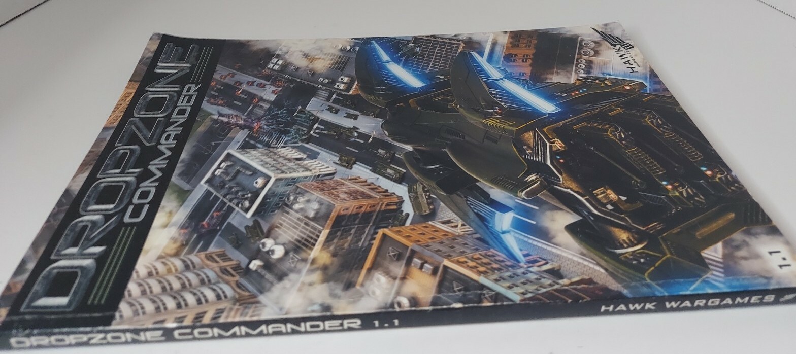 Dropzone Commander Book by Hawk Wargames a 10mm Scifi Tabletop Wargame