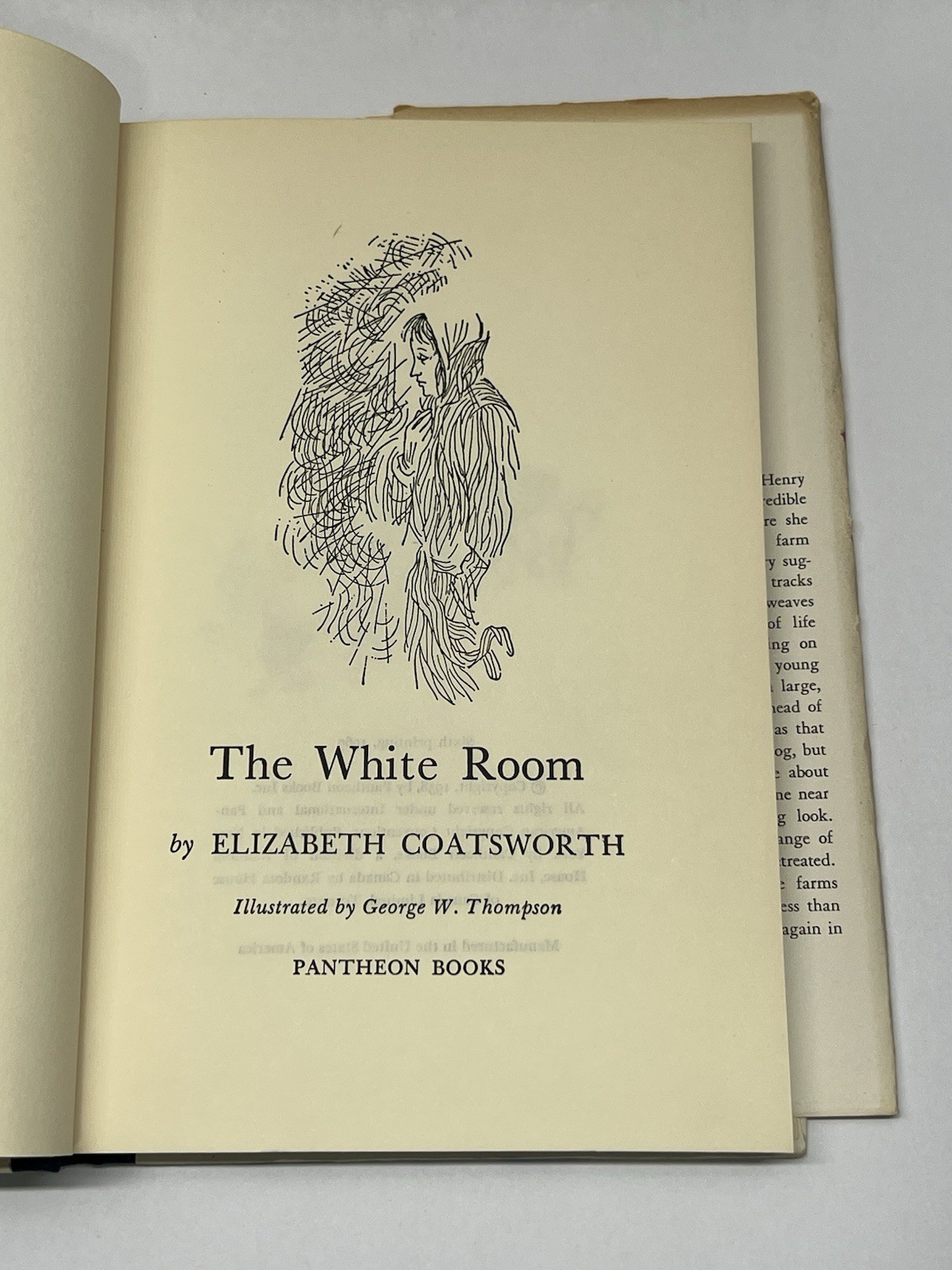 The White Room By Elizabeth Coatsworth / HC 1969 Sixth Print.