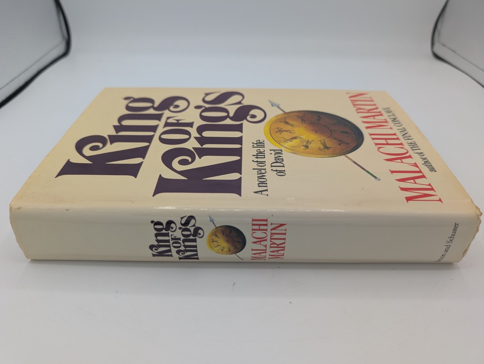 Malachi Martin King of Kings A novel of King David HC DJ 1st Ed