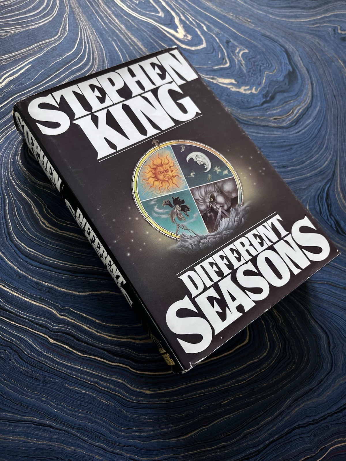 DIFFERENT SEASONS ~ STEPHEN KING (1982, Viking) HC/DJ VG Bce Vintage Horror