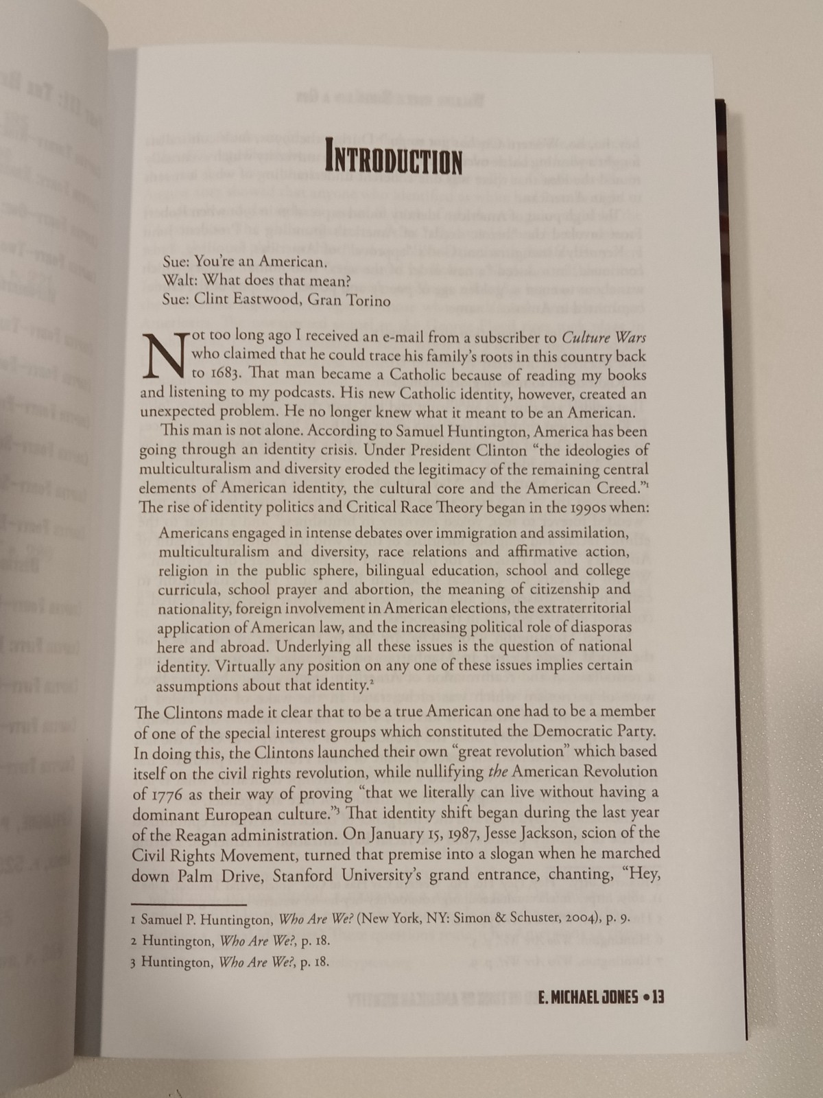 Walking with a Bible and a Gun: Return of American Identity by Michael Jones HB