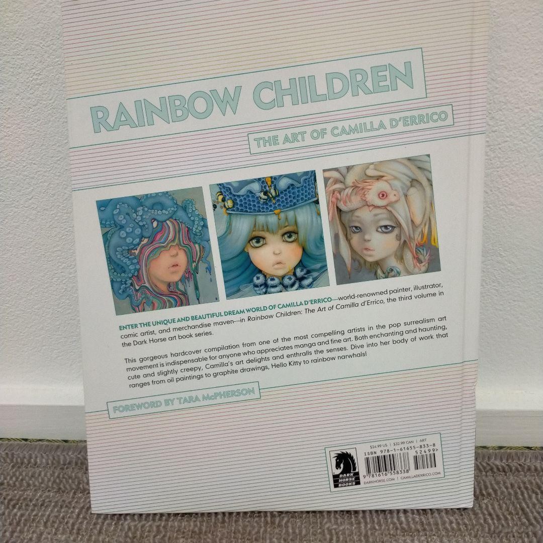 Camilla D’Errico Rainbow Children Art Book Hardcover 152 Pages Illustrated Coll