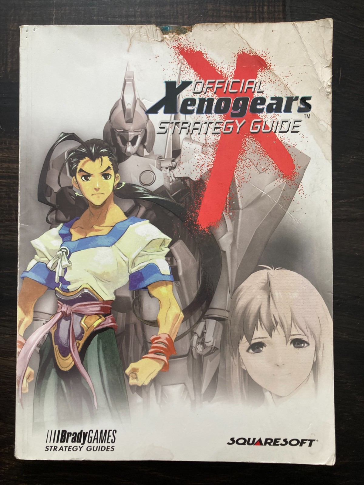 Xenogears Official Strategy Guide Brady Sony Playstation PSX Squaresoft