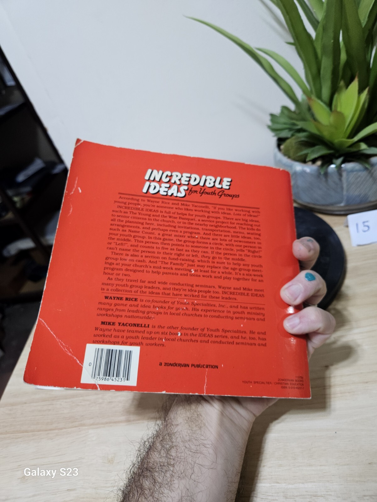 Incredible Ideas for Youth Groups By Wayne Rice And Mike Yaconelli 1982 PB