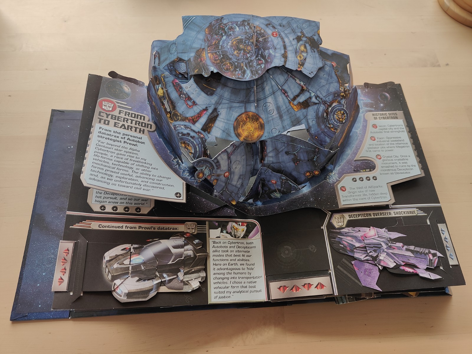 Transformers Pop Up Book, Matthew Reinhart * Special Edition * Rare