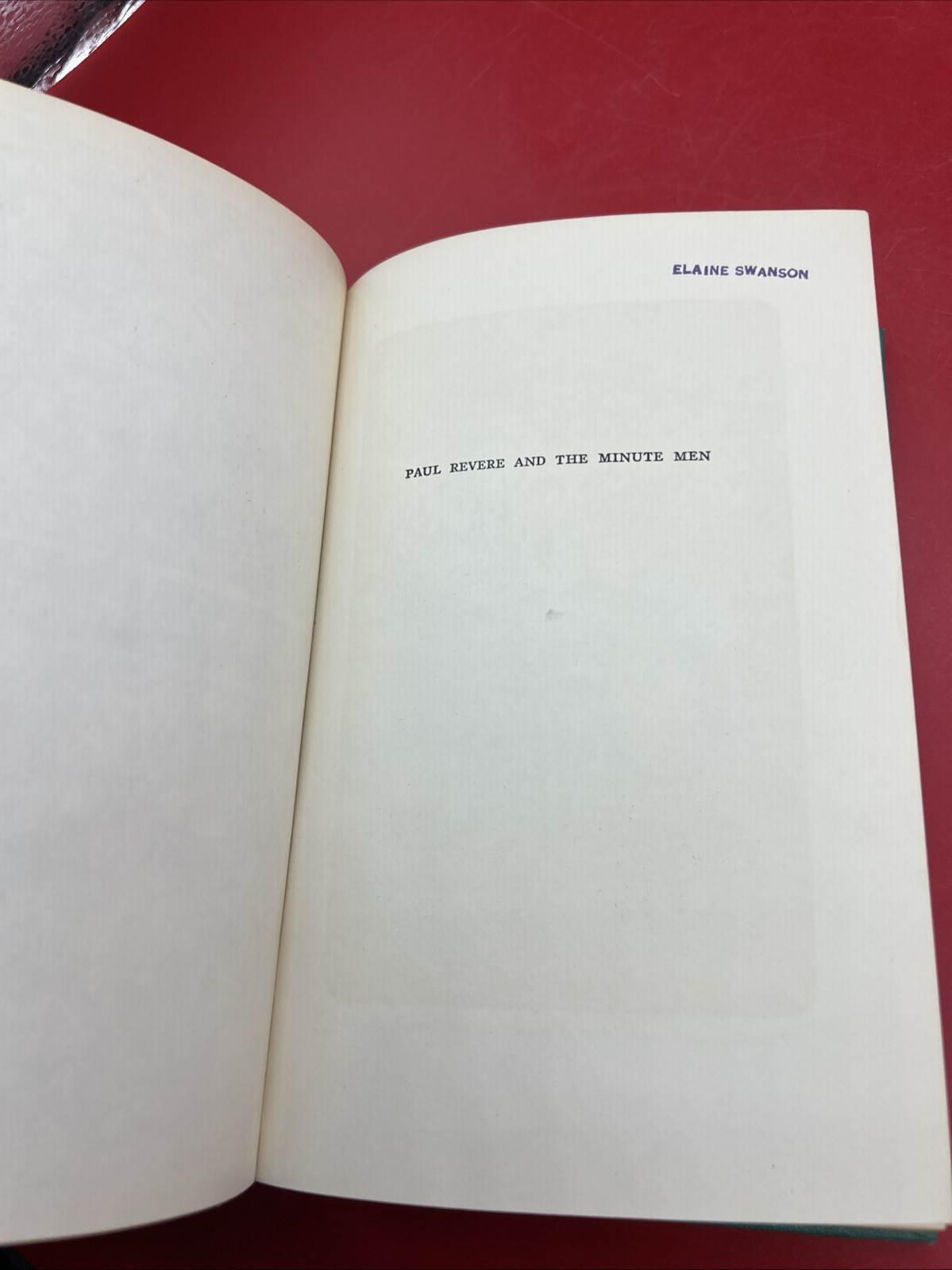 VTG Paul Revere And The Minute Men By Dorothy Canfield Fisher 1950