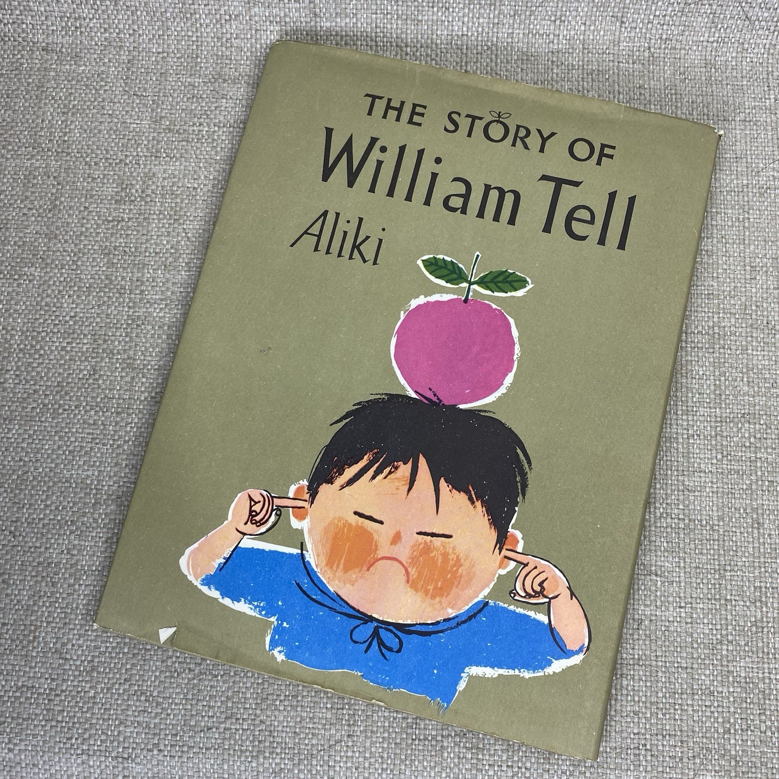 The Story of William Tell by Aliki 1960 HC DJ Good Condition