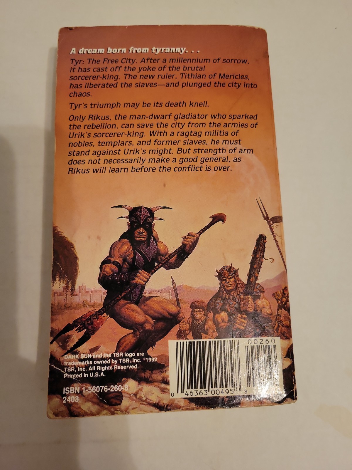 Dungeons And Dragons Dark Sun Prism Pentad Paperback Complete Book Lot 1-5