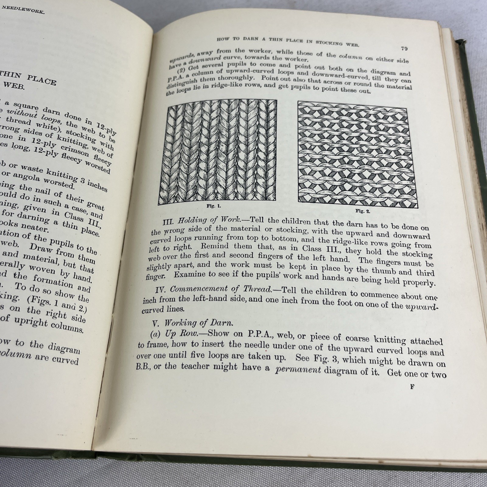Manual of Needlework & Cutting Out – Agnes Walker – HC – Seventh Edition – 1911