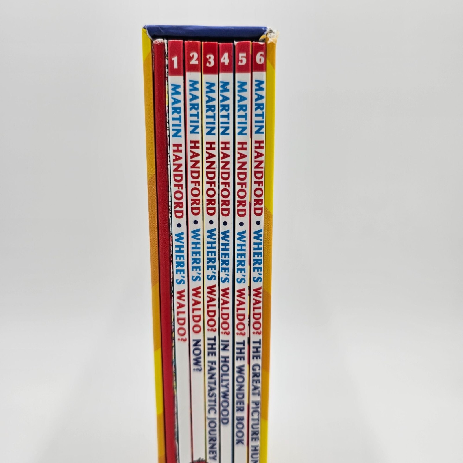 Wheres Waldo? The Super Six! Boxed Set Of 6 Books Poster & 80-Piece Puzzle – LN