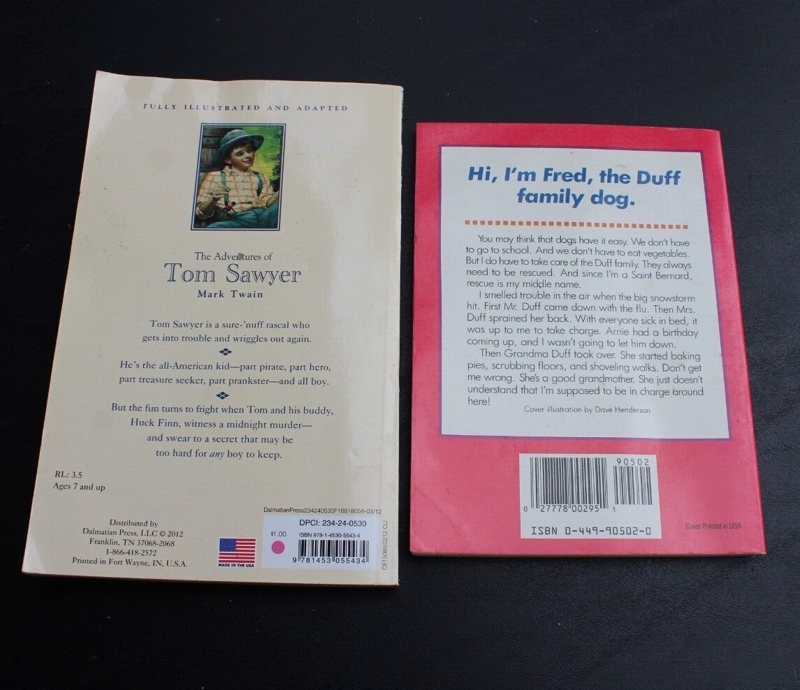 Chapter Book Lot for Boys Kids Elementary Middle School Level 11 pc