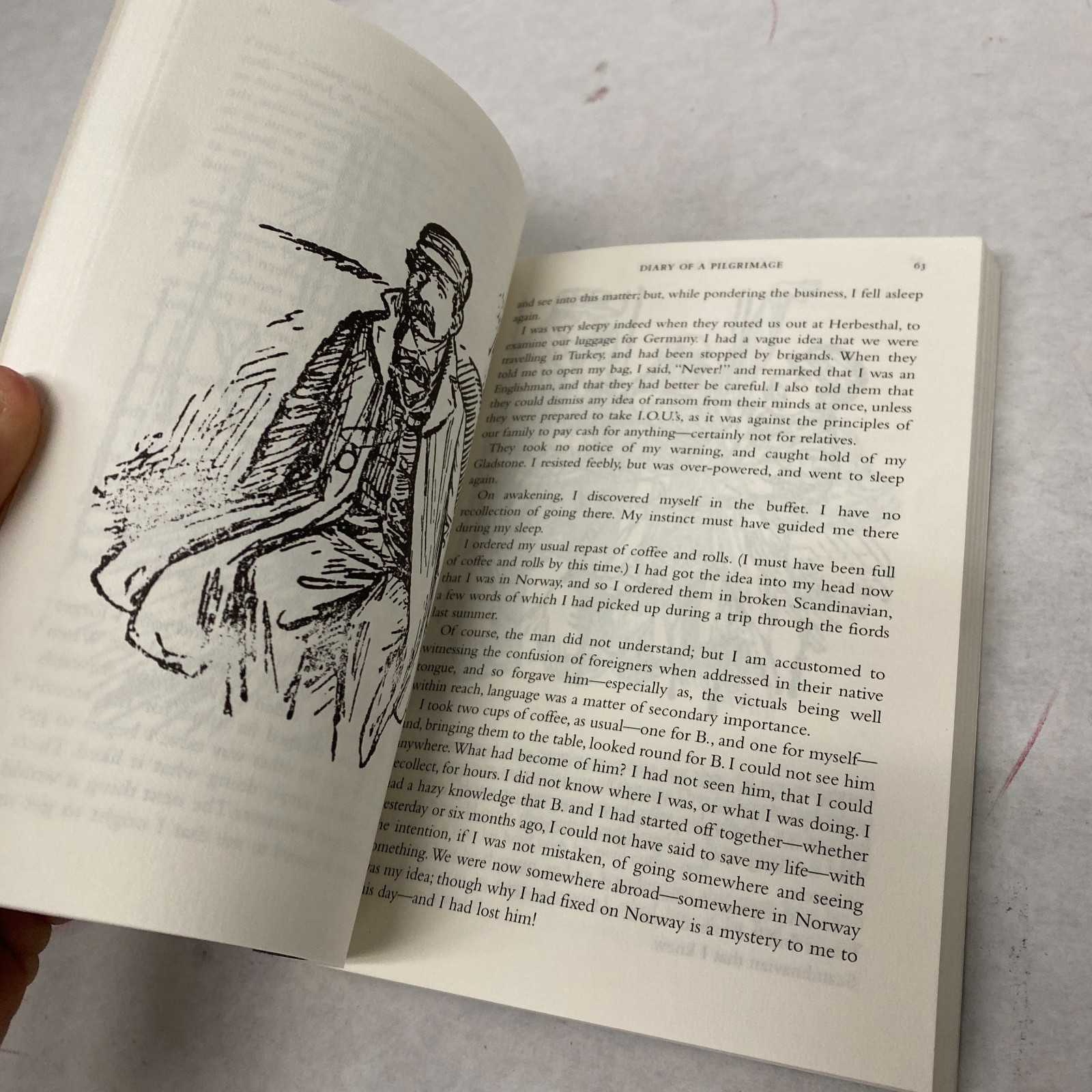 Diary of a Pilgrimage Jerome K. Jerome 2006 Illustrated Travelogue Nonsuch