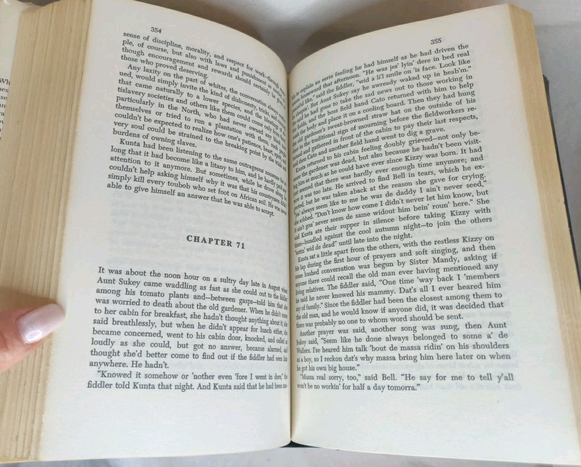 Roots: The Saga of an American Family by Alex Haley Vintage 1976 Hardcover VG