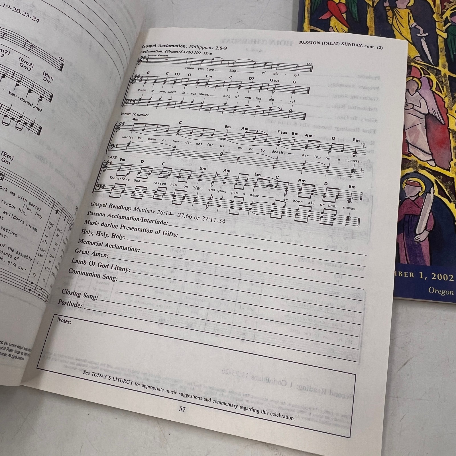 TWO VINTAGE OCP Respond & Acclaim 1996 2002 CATHOLIC LITURGY & HYMNS HYMNAL