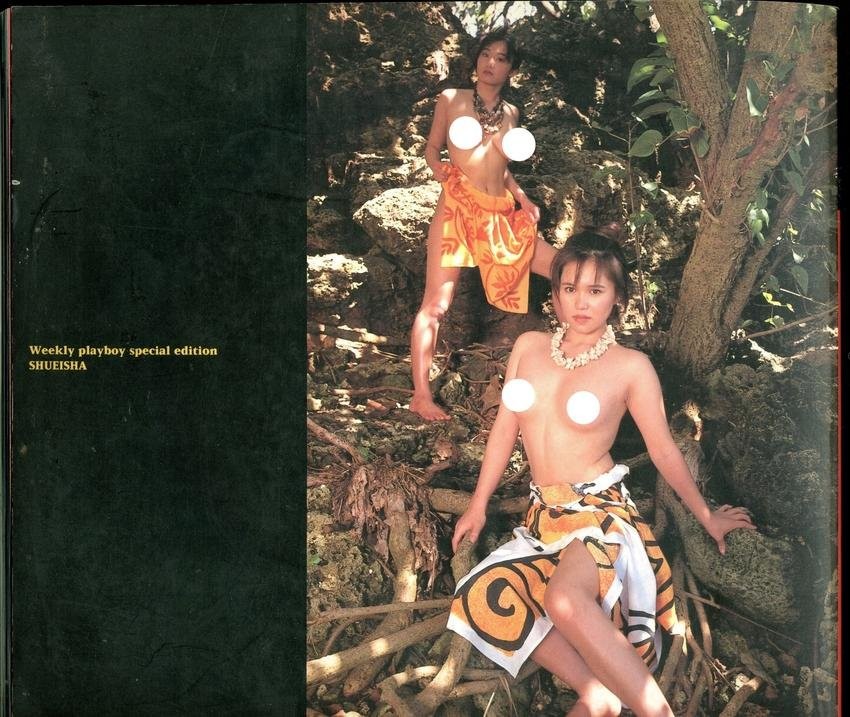 STEREO NUDE KING 3D Photo Book by Shueisha 1993
