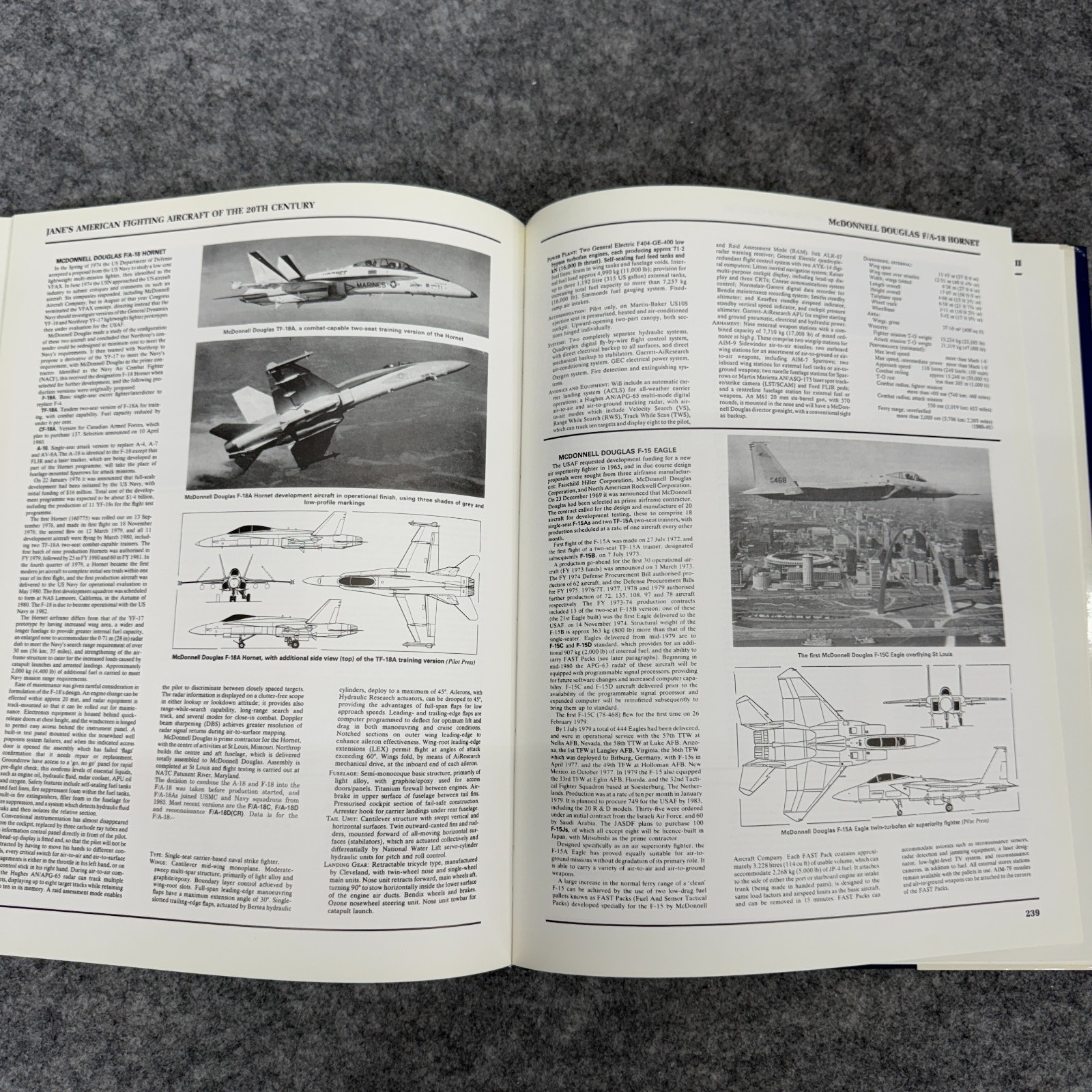 Jane’s American Fighting Aircraft of the 20th Century Michael Taylor Hardcover