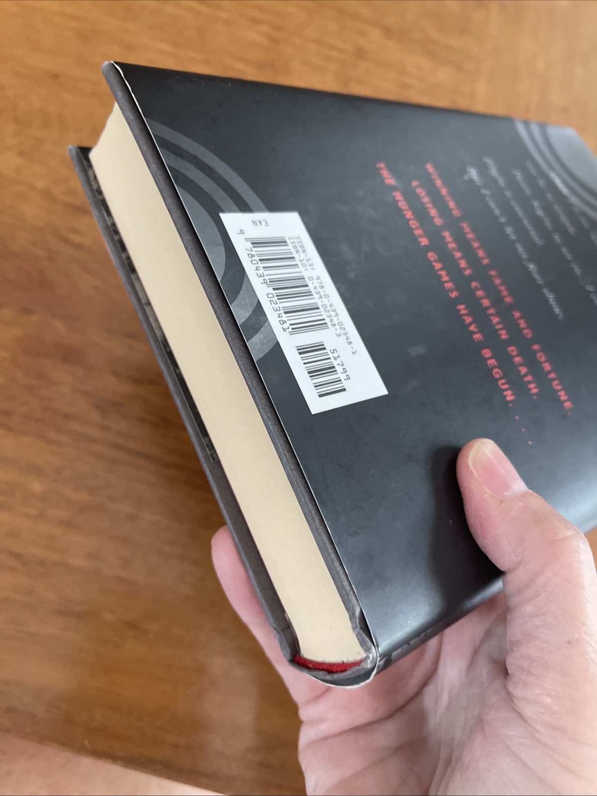 THE HUNGER GAMES – FIRST EDITION  – VERY GOOD