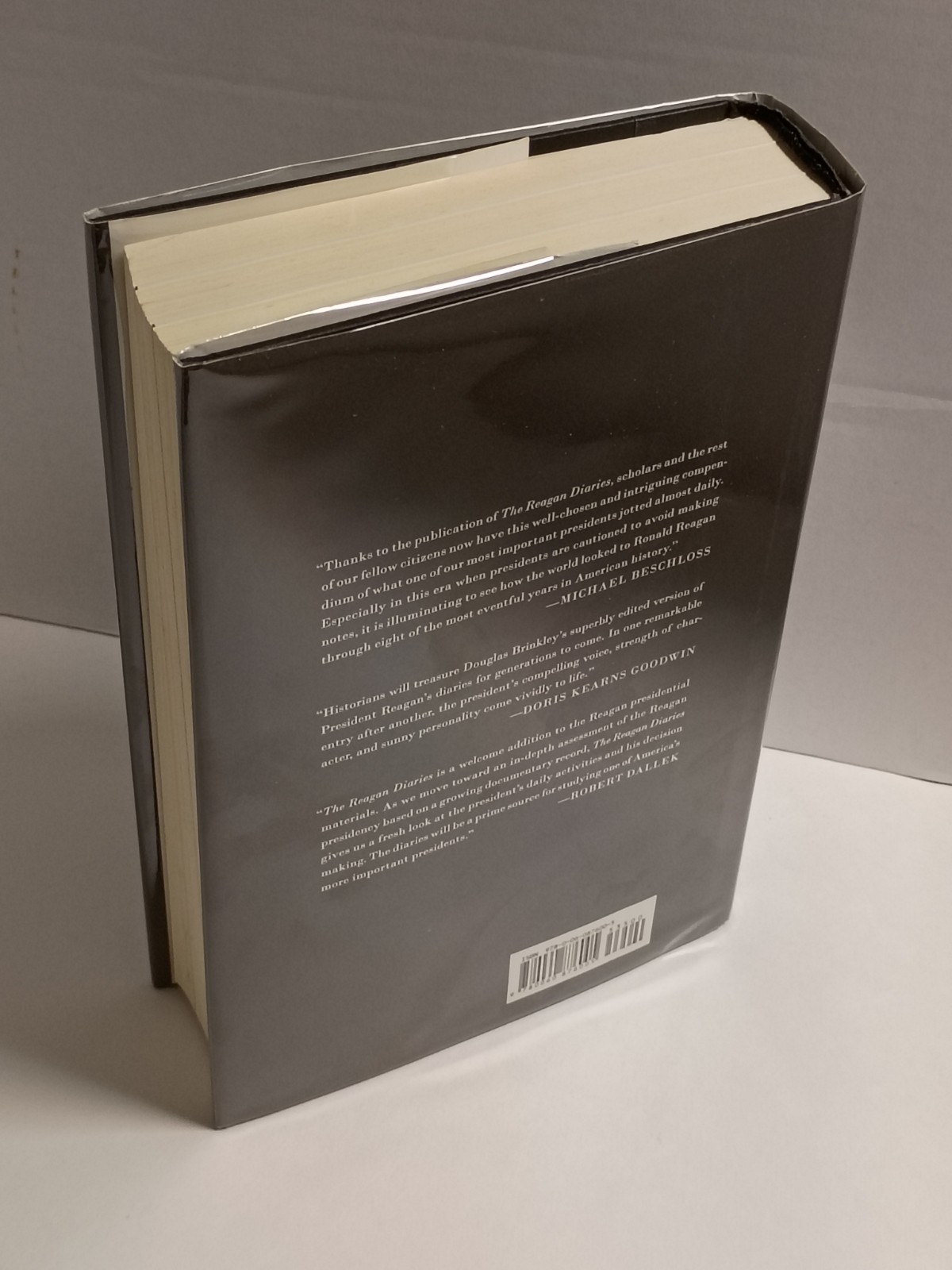 The Reagan Diaries by Douglas Brinkley – SIGNED copy Harper Collins HC