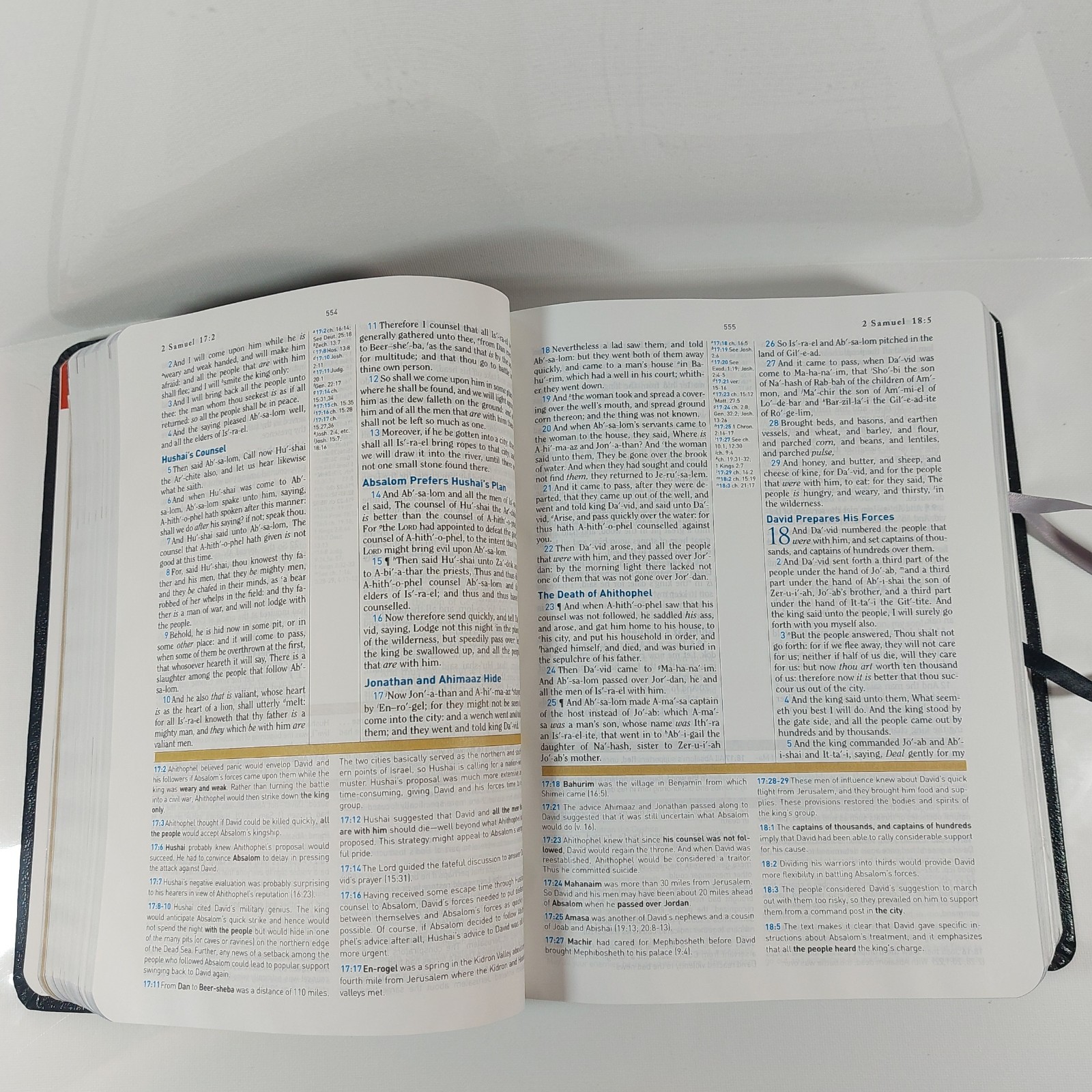 Holman KJV Study Bible Genuine Leather 2012 First Printing King James Version