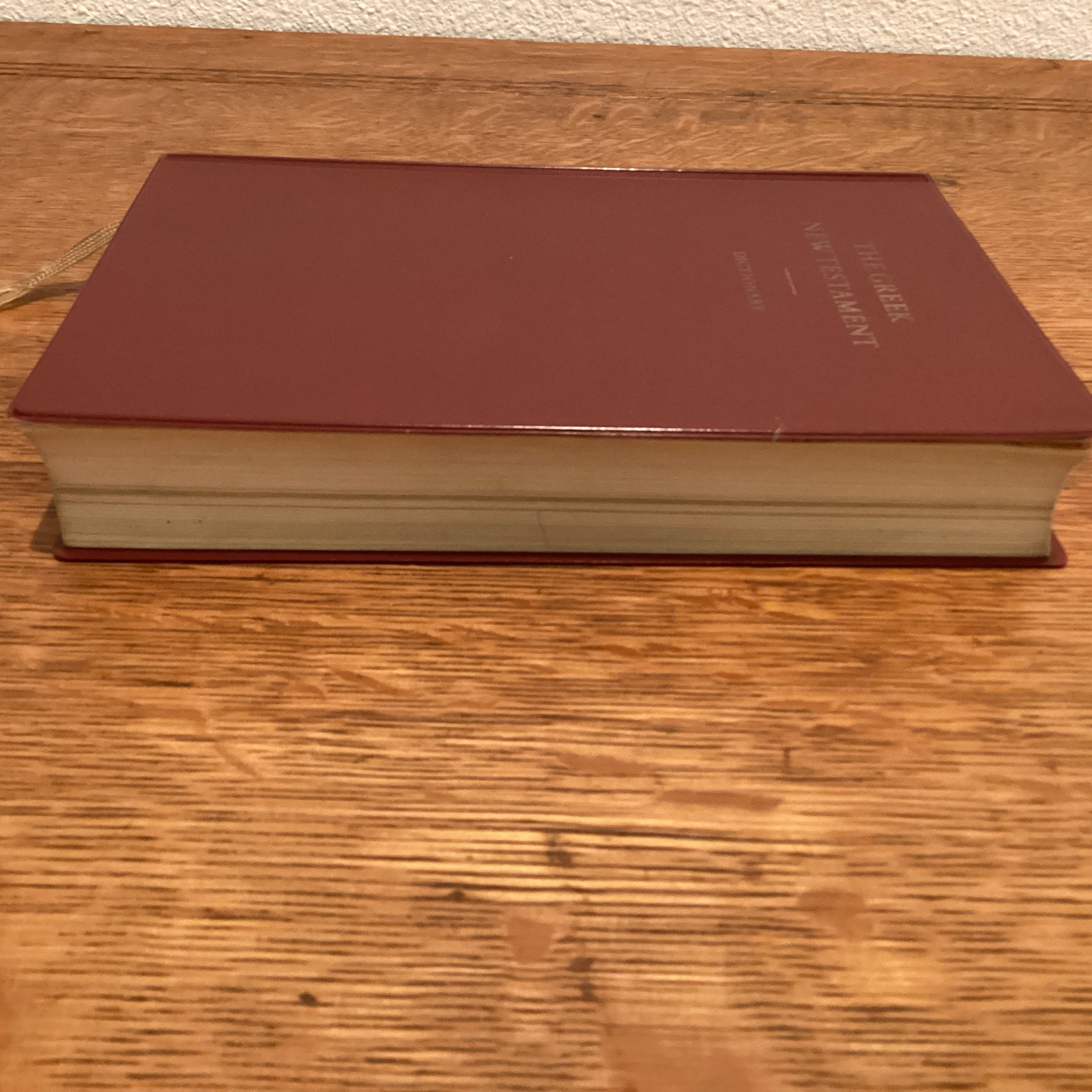 The Greek New Testament Dictionary United Bible Societies 1968 2nd Ed. Pre-owned