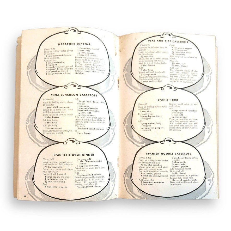 Servel Refrigerator User Manual Recipe booklet Cookbook VTG Kitchen Ephemera