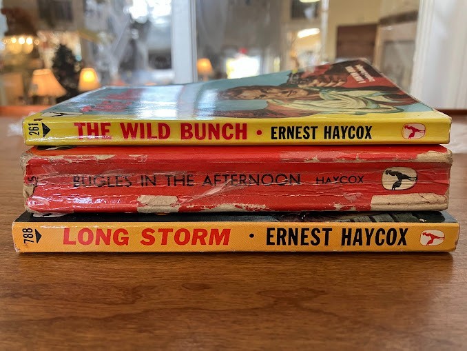 Vintage Paperbacks – Ernest Haycox – A Bantam Book – Lot Of 3