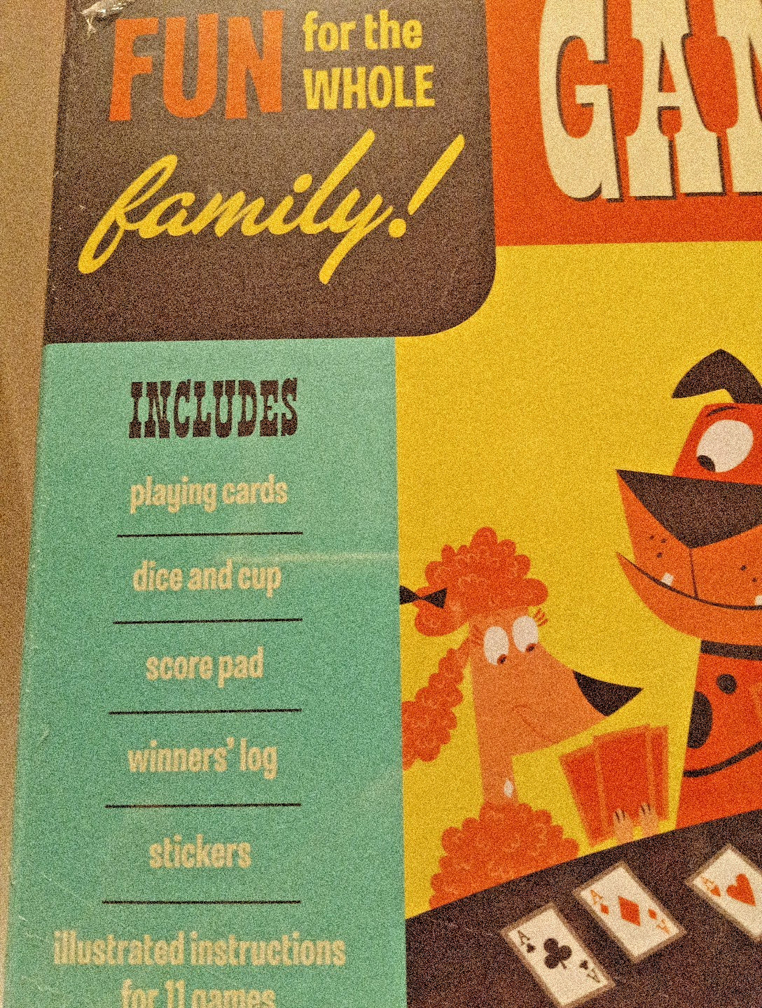 “Game Night” Games for The Entire Family Illustrated Instructions 11 Games NEW