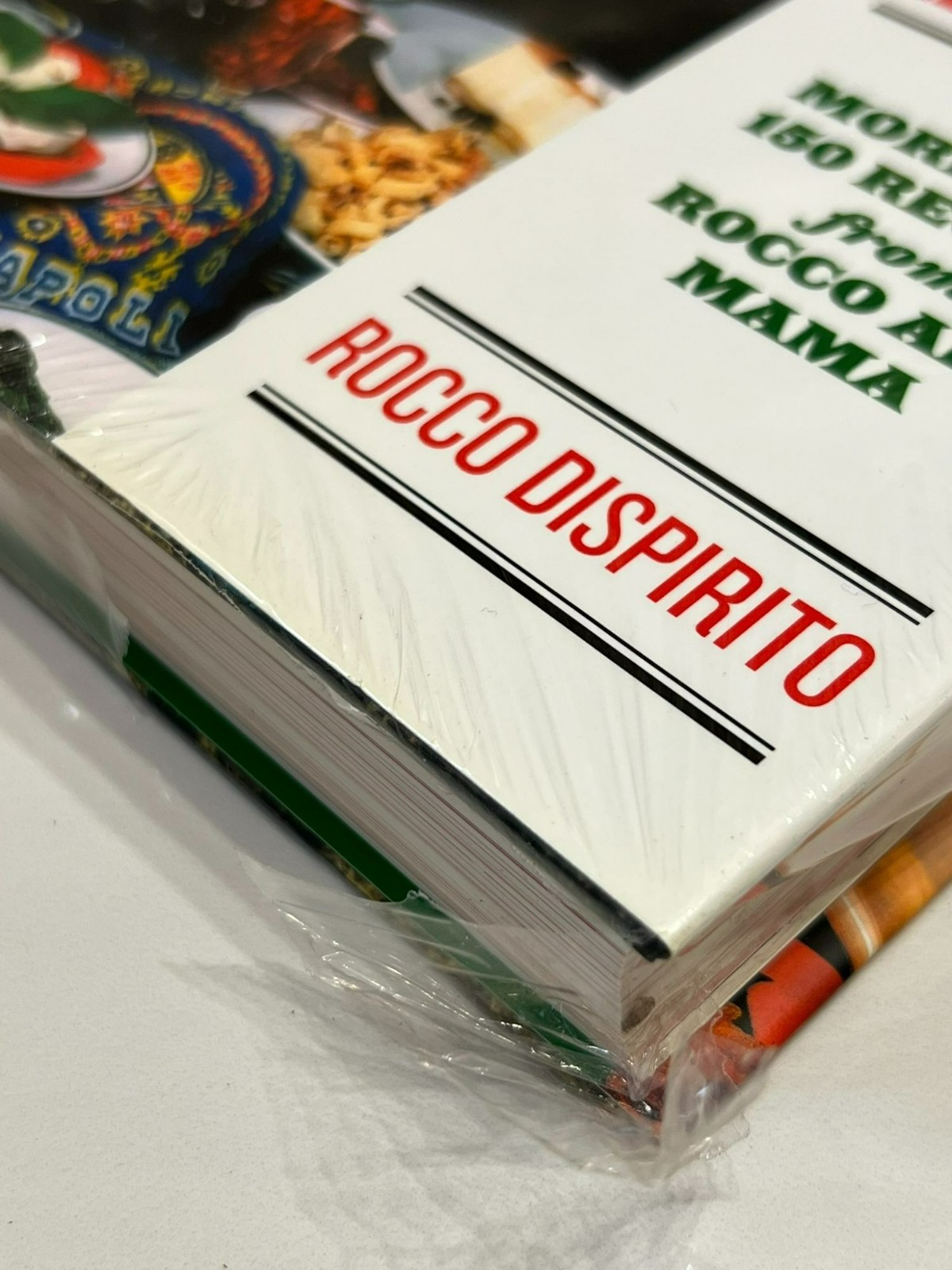 Rocco’s Italian American by Rocco DiSpirito 2004 HCDJ New & Sealed Cookbook