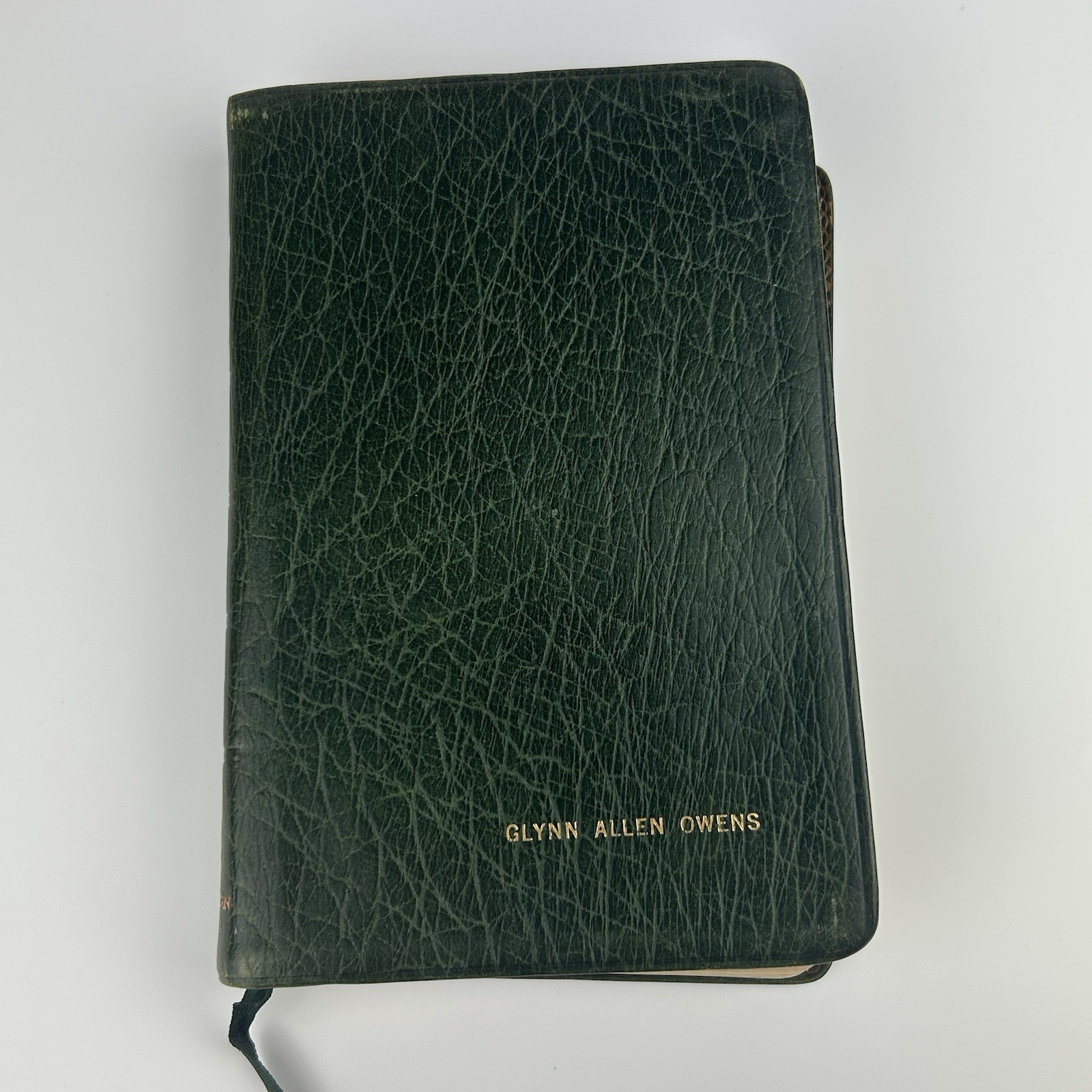 The Holy Bible King James Version Concordance Red Letter Leather Genuine Leather