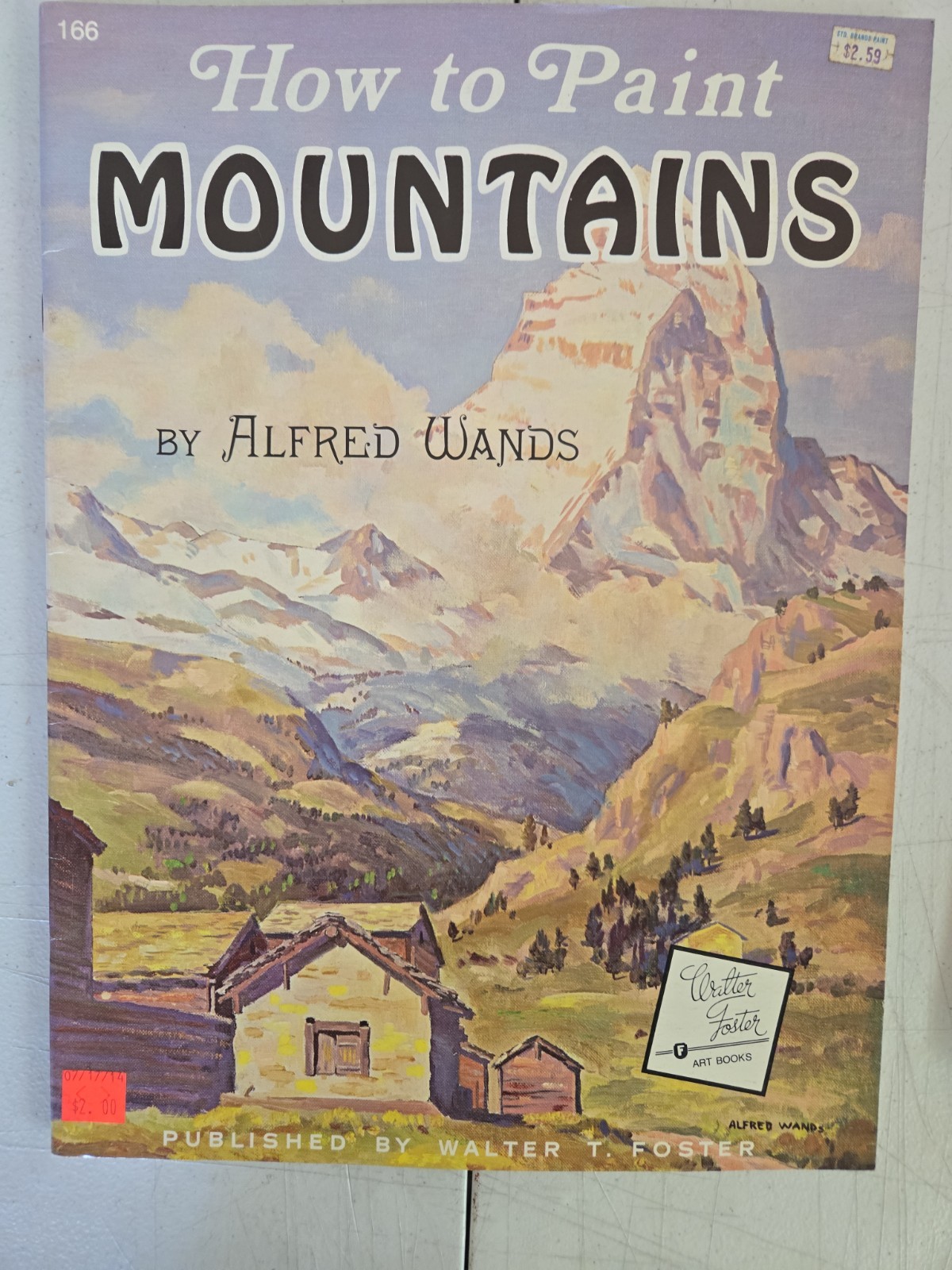 Lot of 7 Walter Foster HOW TO PAINT Art Books – Landscapes, Seascapes, Barns etc