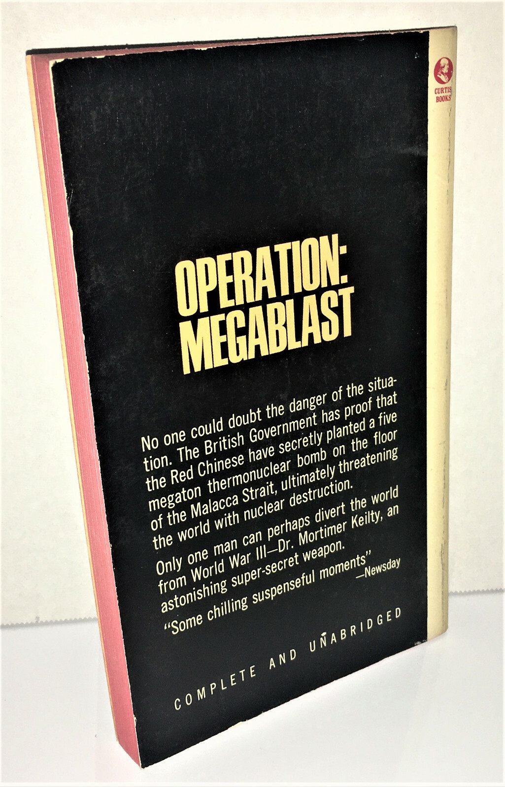 OPERATION MALACCA by Joe Poyer 1968 Paperback SF Novel Curtis Books