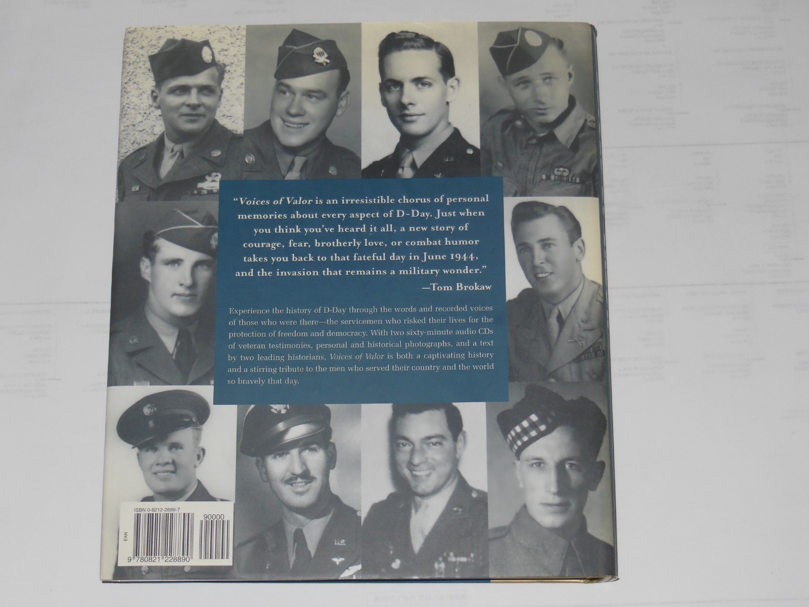 Voices of Valor – Hardcover By Douglas Brinkley – VERY GOOD