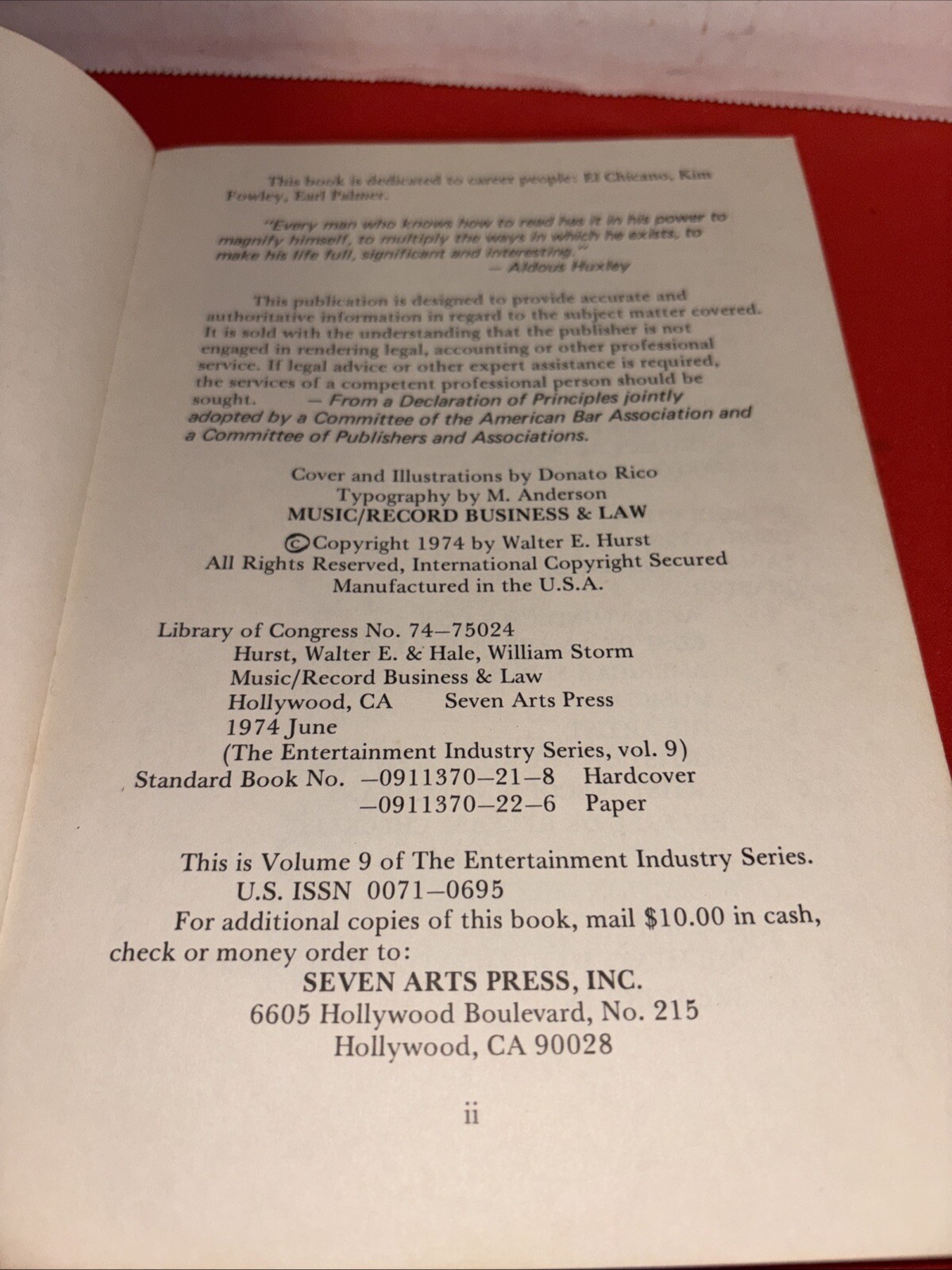 Your Introduction to Music-Record Copyright: Contracts and Other Business Law