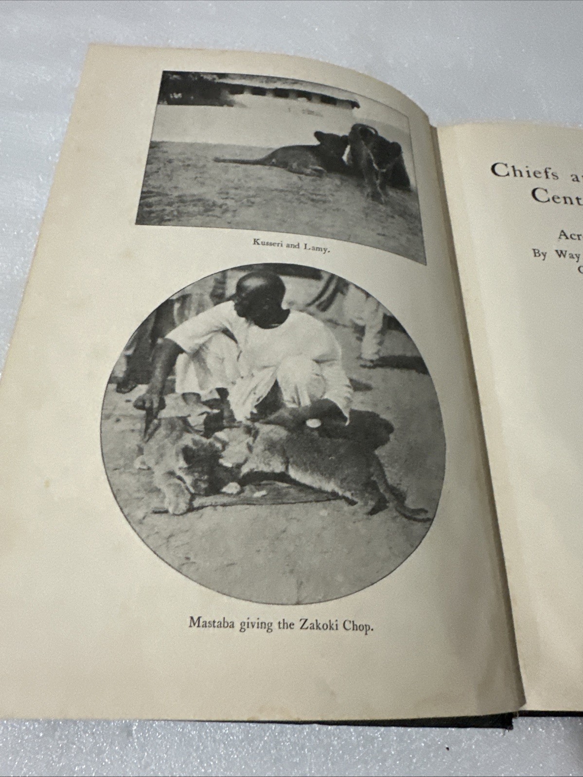 Chiefs and Cities of Central Africa, Across Lake Chad by way of British, HC 1971