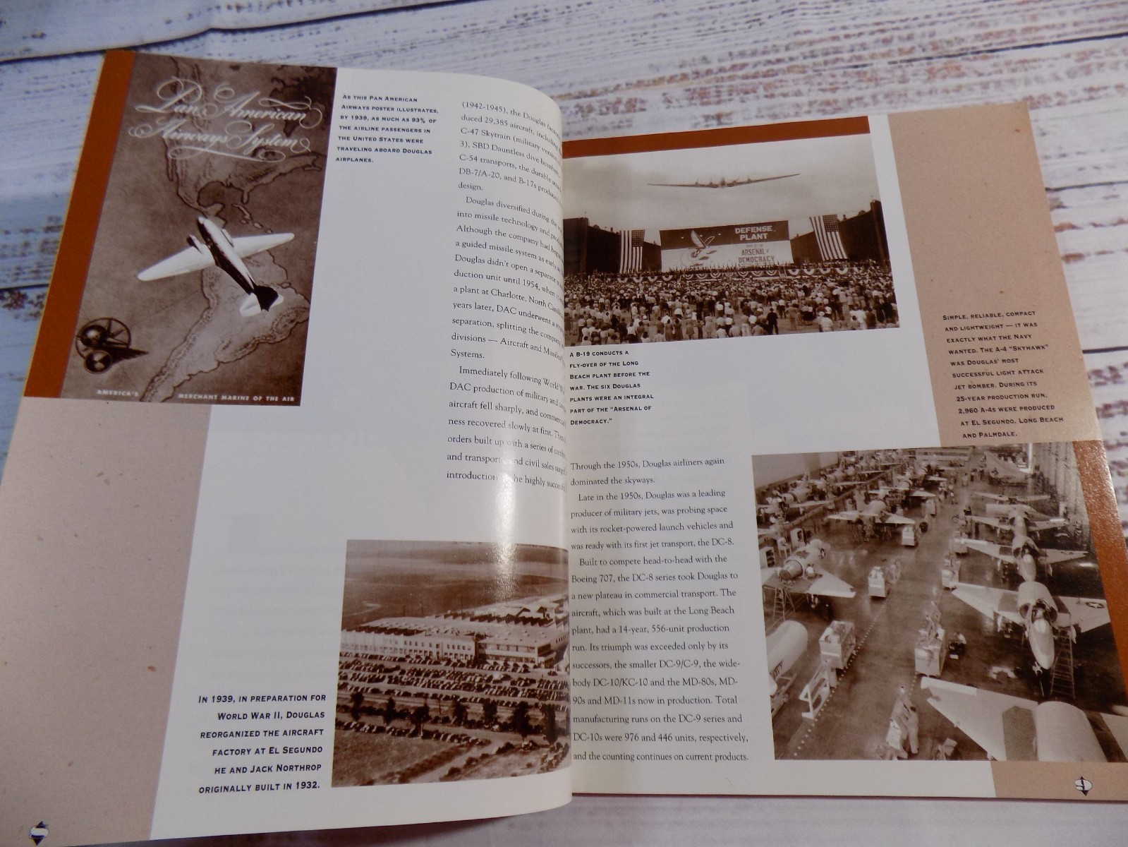 McDonnell DOUGLAS AIRCRAFT COMPANY 1st 75 Years 1995 Marketing Book Aviation