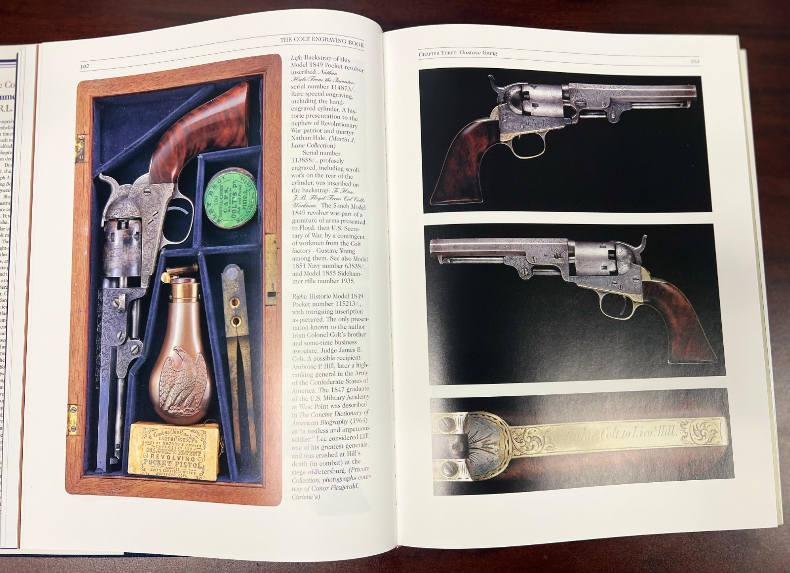 The Colt Engraving Book Vol 1&2 + Silk & Steel Signed Set by R.L. Wilson Ltd Ed