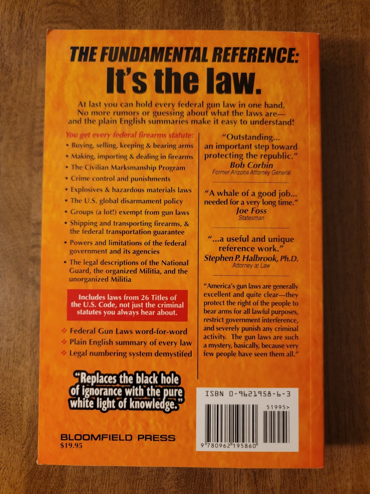 Gun Laws of America: Every Federal Gun Law on the Books with Plain English…