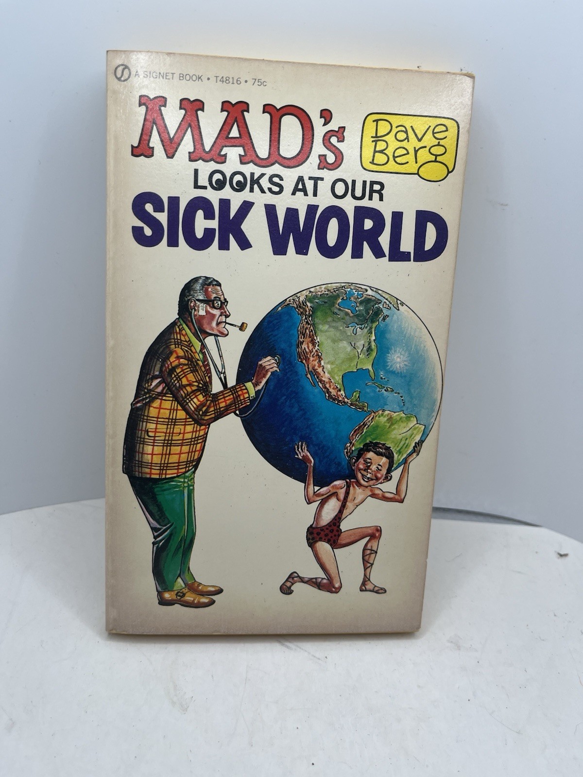 Vintage MAD Magazine Dave Berg Paperback Book Lot (5)