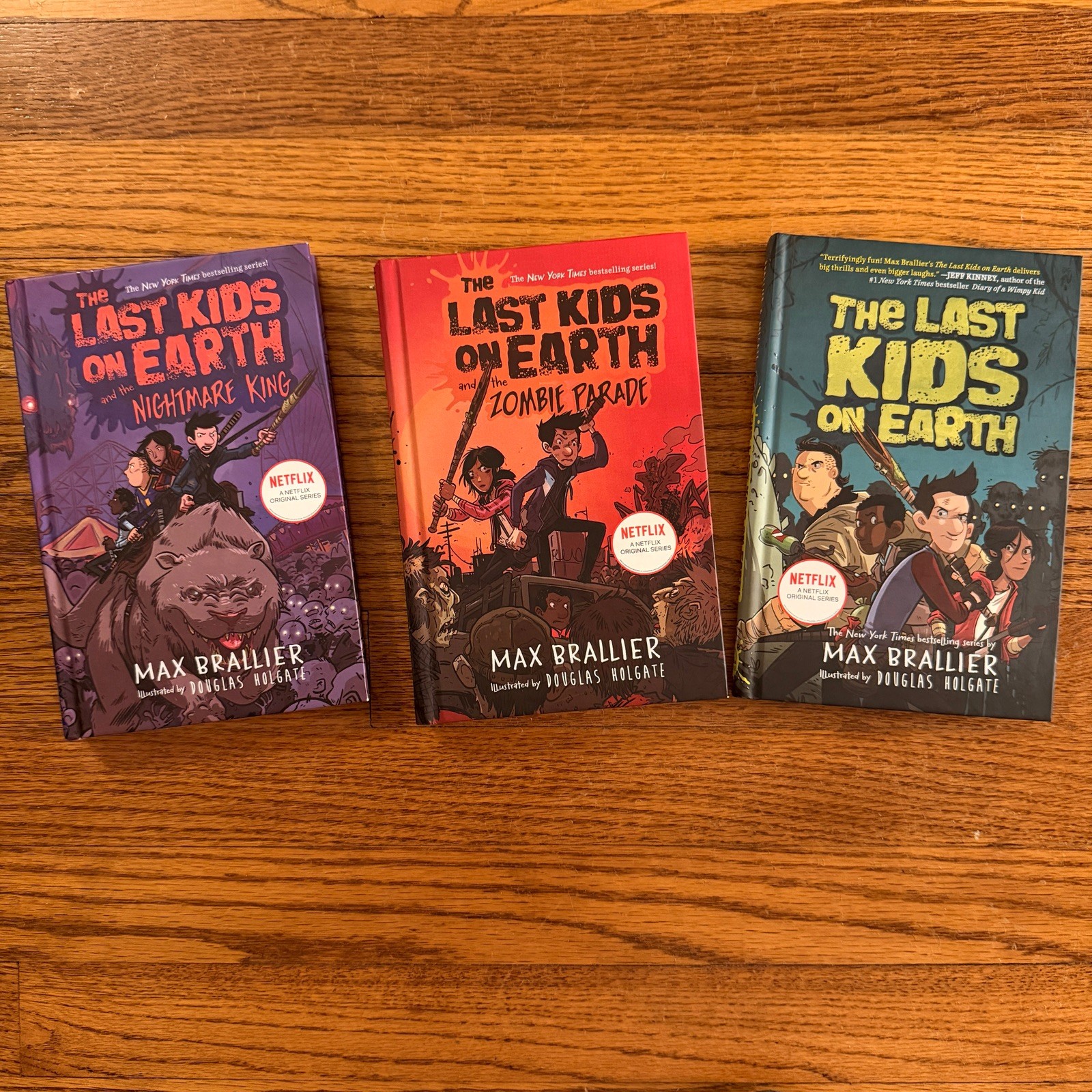 Last Kids on Earth: The Monster Box Books 1-3 Max Brallier FREE SHIPPING!