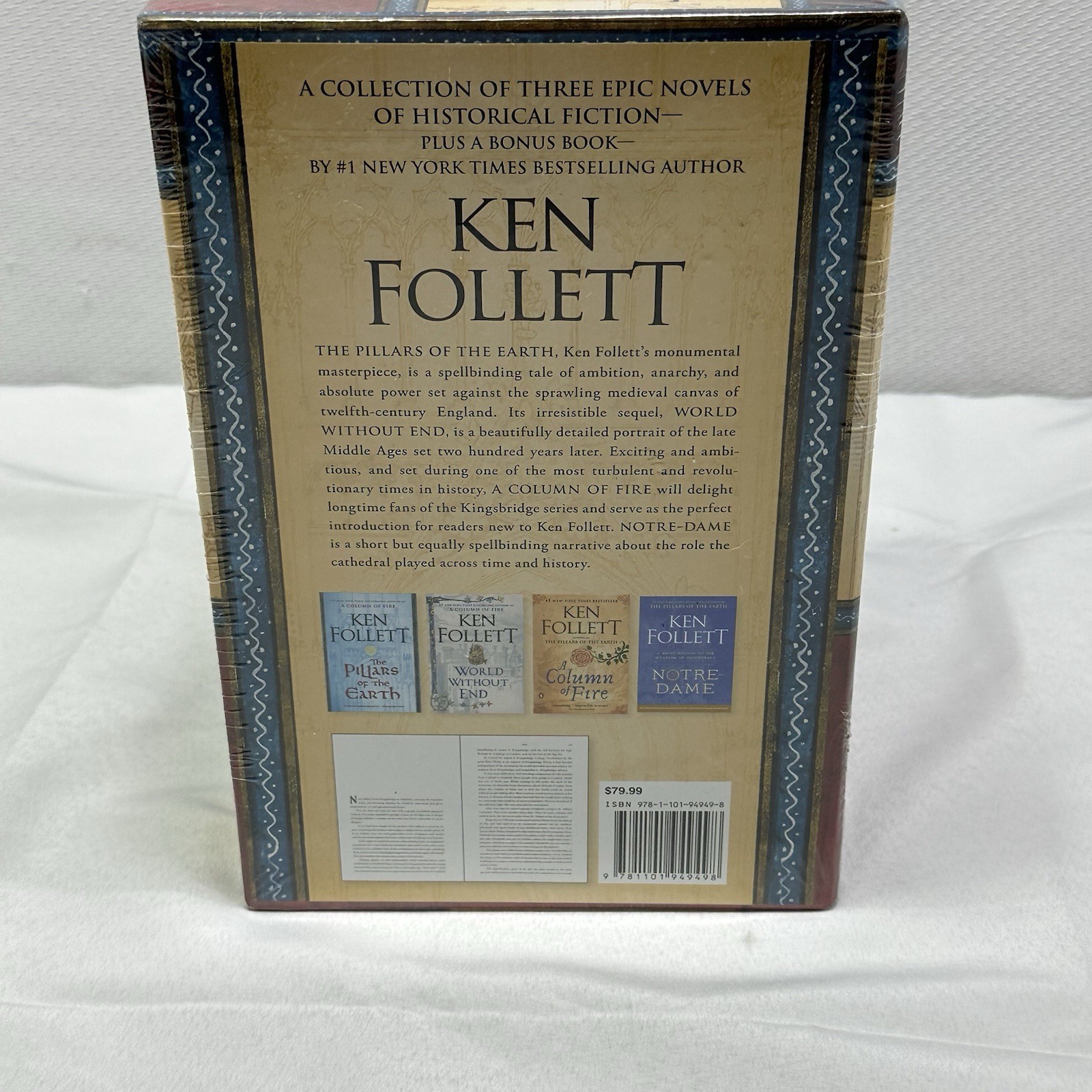 The Ken Follett Collection 4 Books Box Set New Sealed