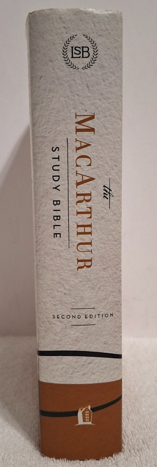 The MacArthur Study Bible, 2nd Edition, Legacy Standard Bible Hardcover Nelson
