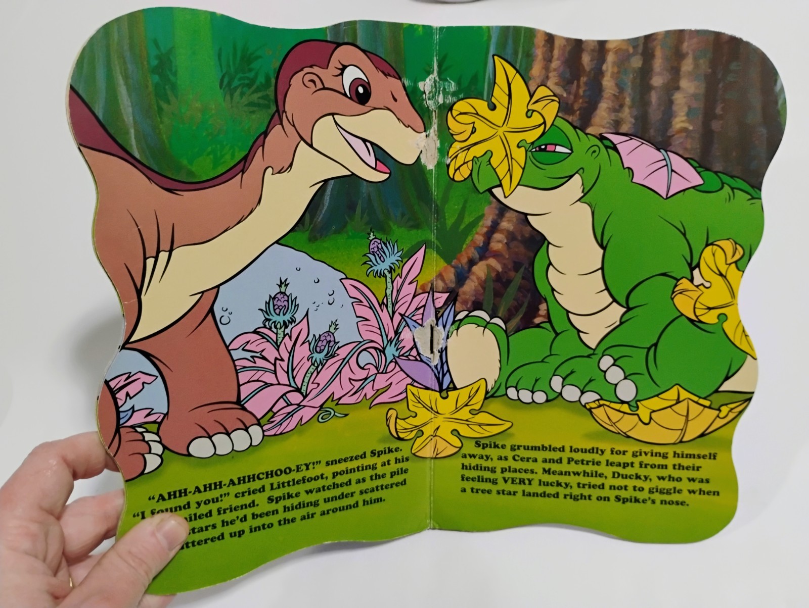 Vintage Bendon Land Before Time Board Books Lot Little Foot Petrie Ducky Sarah