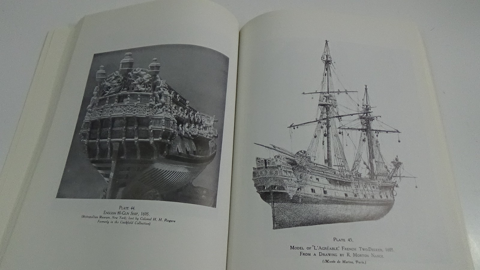 Classic Sailing-Ship Models in Photographs R Morton Nance (2000 Paperback) #030
