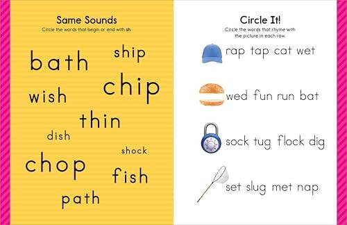 My First Learn-to-Read Preschool Workbook: Practice Pre-Reading Skills with…