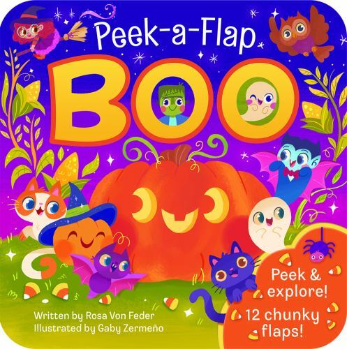 Boo Halloween Lift-a-Flap Board Book Ages 0-4 – Feder, 1680521896, board book