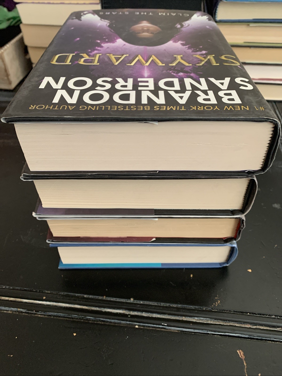 Skyward tetralogy by Brandon Sanderson Hardcover 1st editions