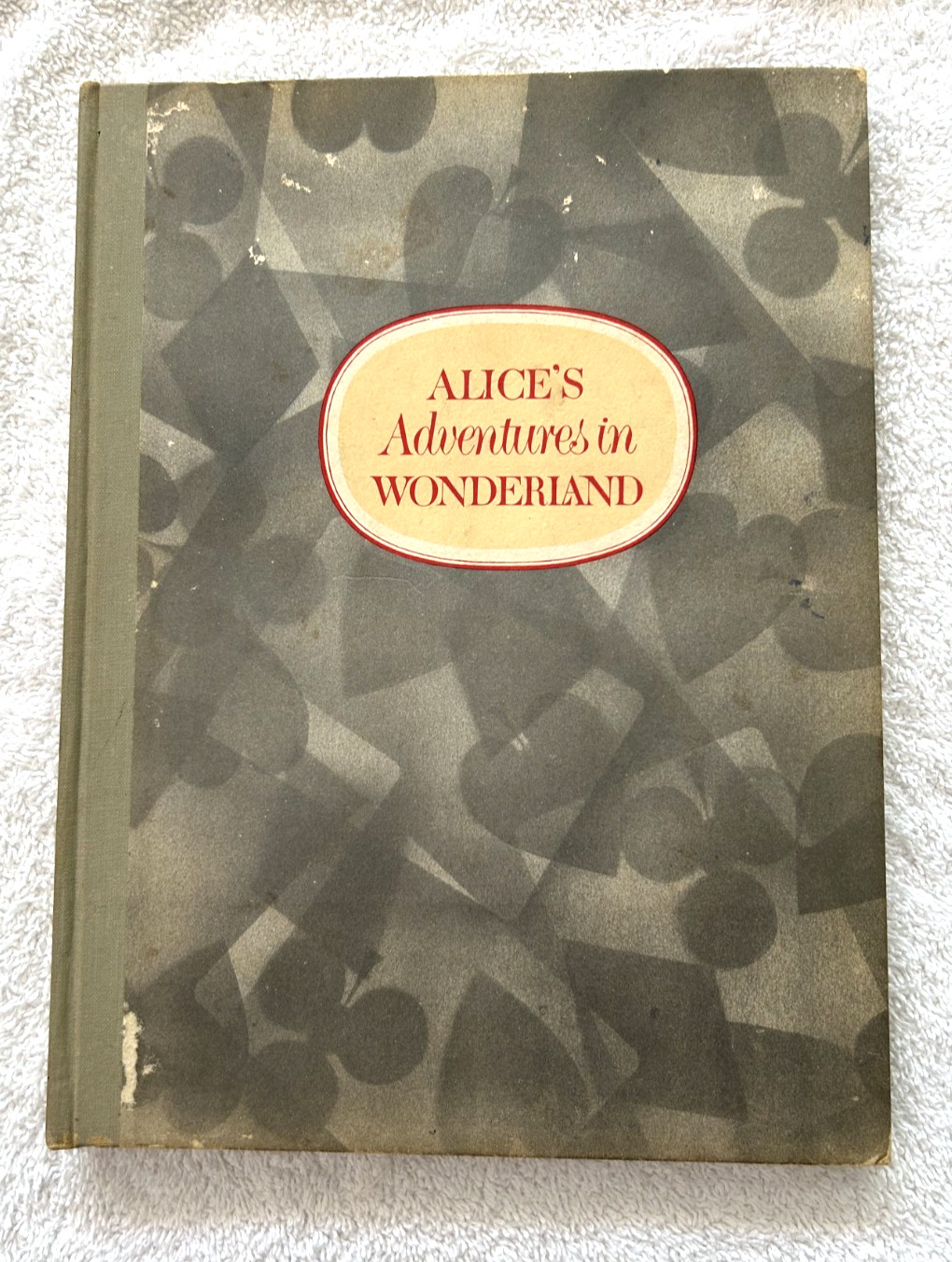 ALICE’S ADVENTURES IN WONDERLAND hcdj 1948 Lewis Carroll John Tenniel $1.25 dj